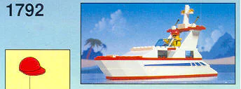 Boat: Yacht LEGO 1792 image 1
