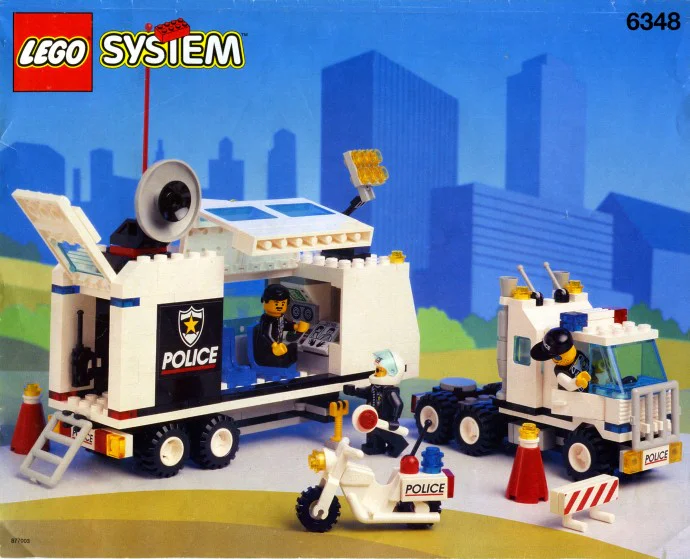 Police: Mobile Command Centre 乐高 LEGO 6348 image 1