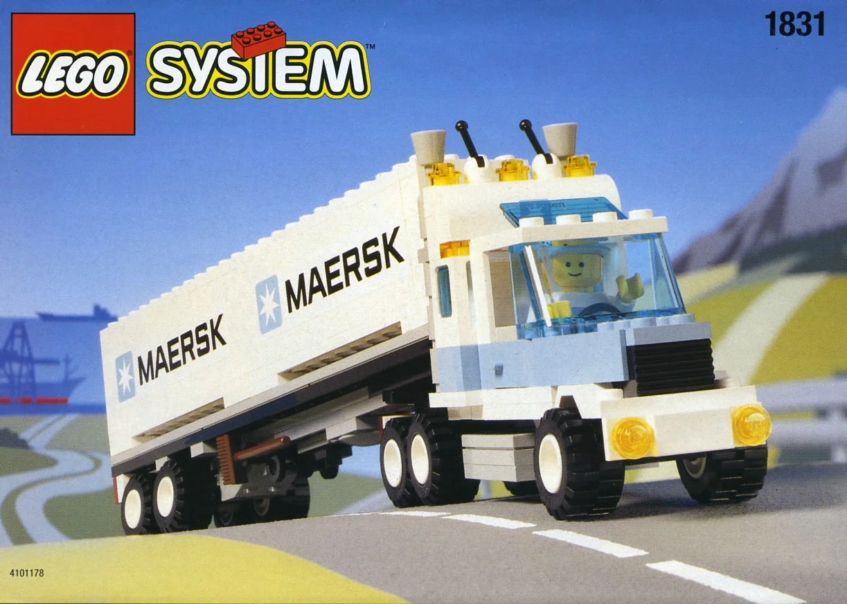 Special Edition: Maersk Container Train 启蒙 QMAN/ENLIGHTEN/Keeppley 0267