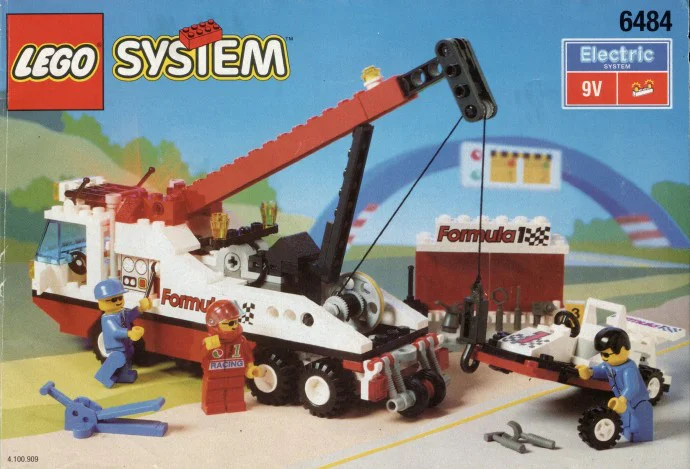 RESCUE: F1 MAINTENANCE TEAM 乐高 LEGO 6484 image 1