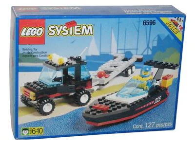 Vessel: Speedboat delivering cars 启蒙 QMAN/ENLIGHTEN/Keeppley 0033 image 2