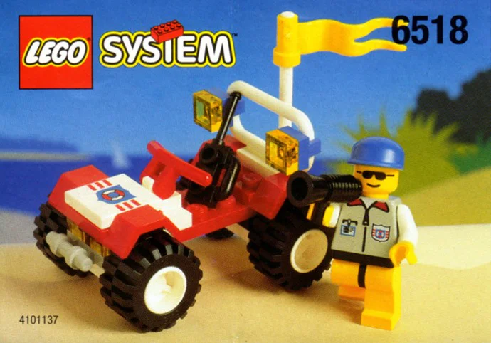 Coast Guard: Sand Car 启蒙 QMAN/ENLIGHTEN/Keeppley 9610 image 1