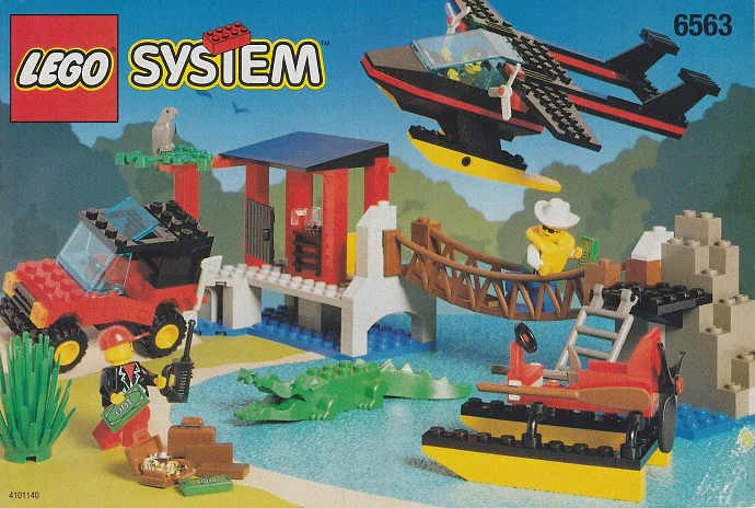 Leisure: safe haven for stowaways 乐高 LEGO 6563