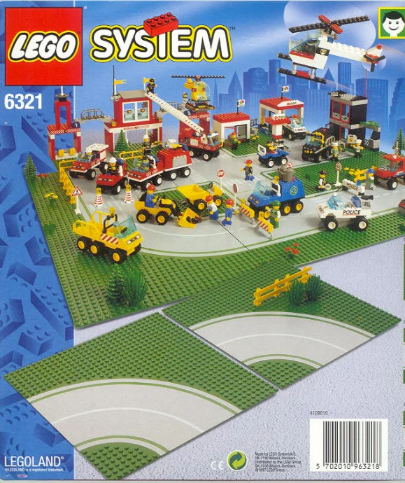 Road floor: bend 乐高 LEGO 6321
