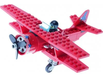 Flying: Red Eagle Double Wings Aircraft 启蒙 QMAN/ENLIGHTEN/Keeppley 0495 image 2