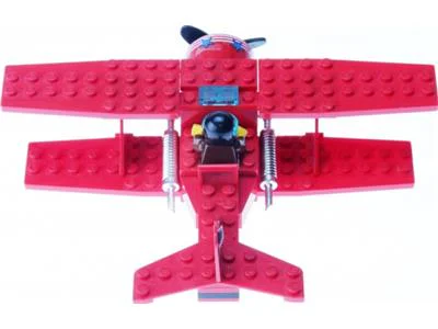 Flying: Red Eagle Double Wings Aircraft 启蒙 QMAN/ENLIGHTEN/Keeppley 0495 image 3