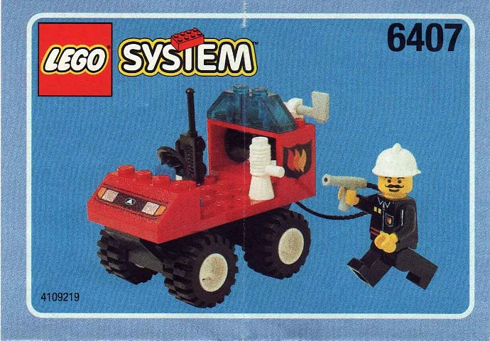 Fire: Fire Chief ' s special vehicle 乐高 LEGO 6407 image 1