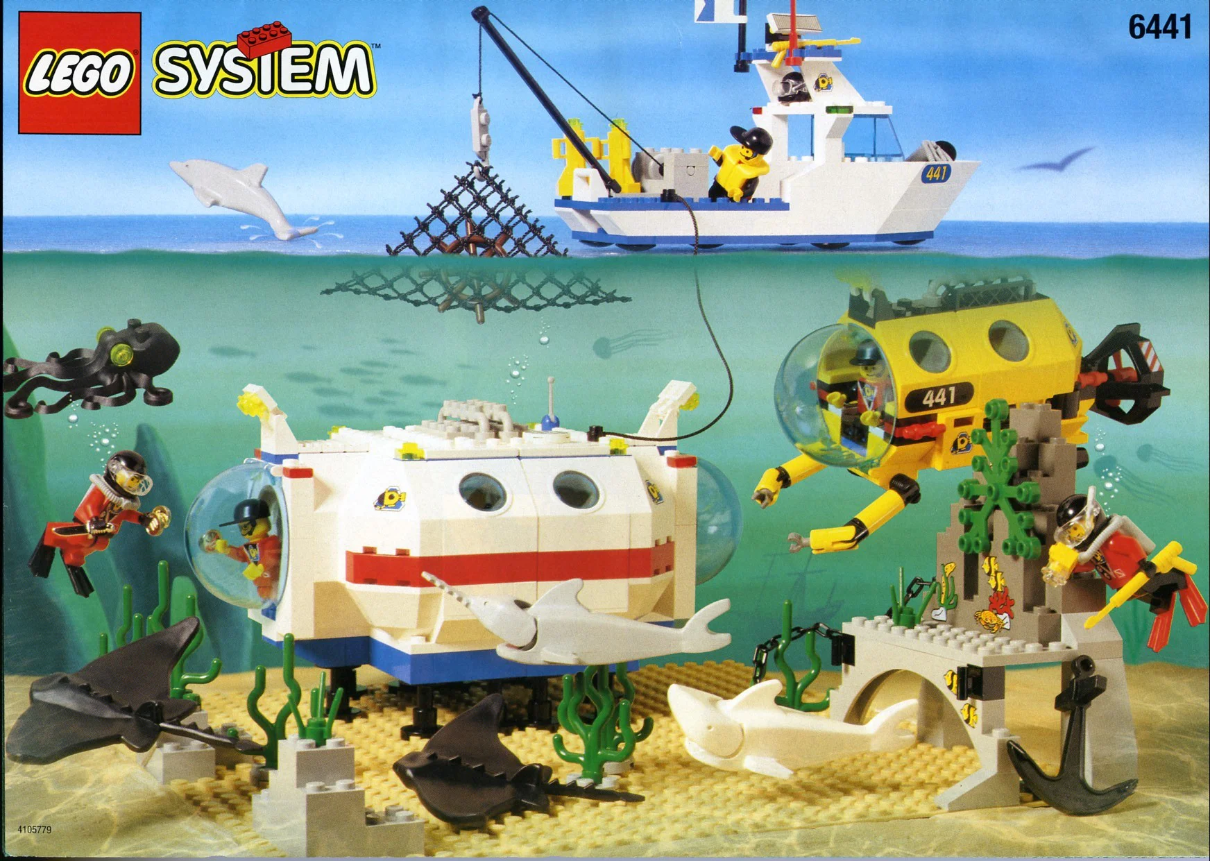 Diving: Marine laboratory 乐高 LEGO 6441 image 1