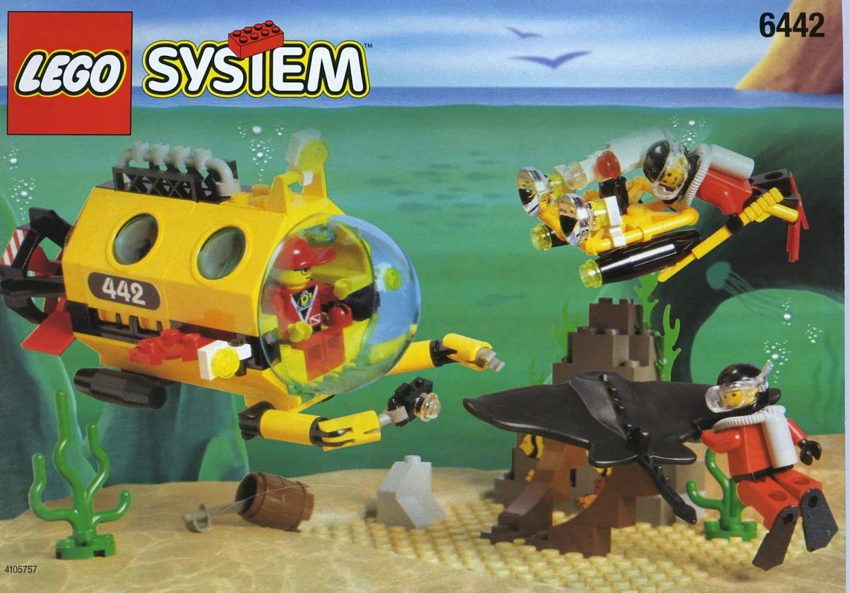 Submarine: Deep Sea Search Team 乐高 LEGO 6442 image 1