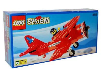 Flying: Red Eagle Double Wings Aircraft 启蒙 QMAN/ENLIGHTEN/Keeppley 0495 image 5