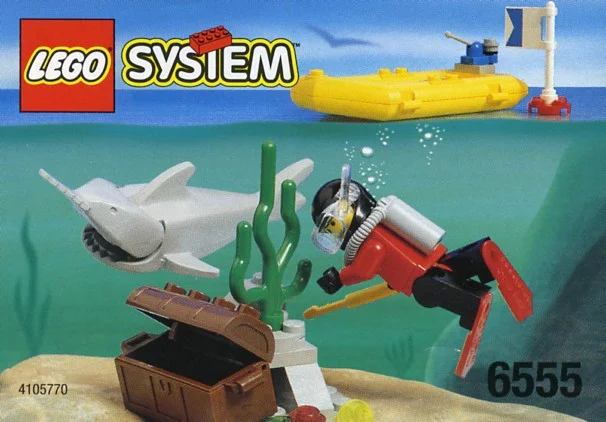 Diving: Deep-sea divers 乐高 LEGO 6555 image 1