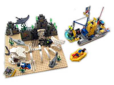 Dive: Big whale bone hole 乐高 LEGO 6559