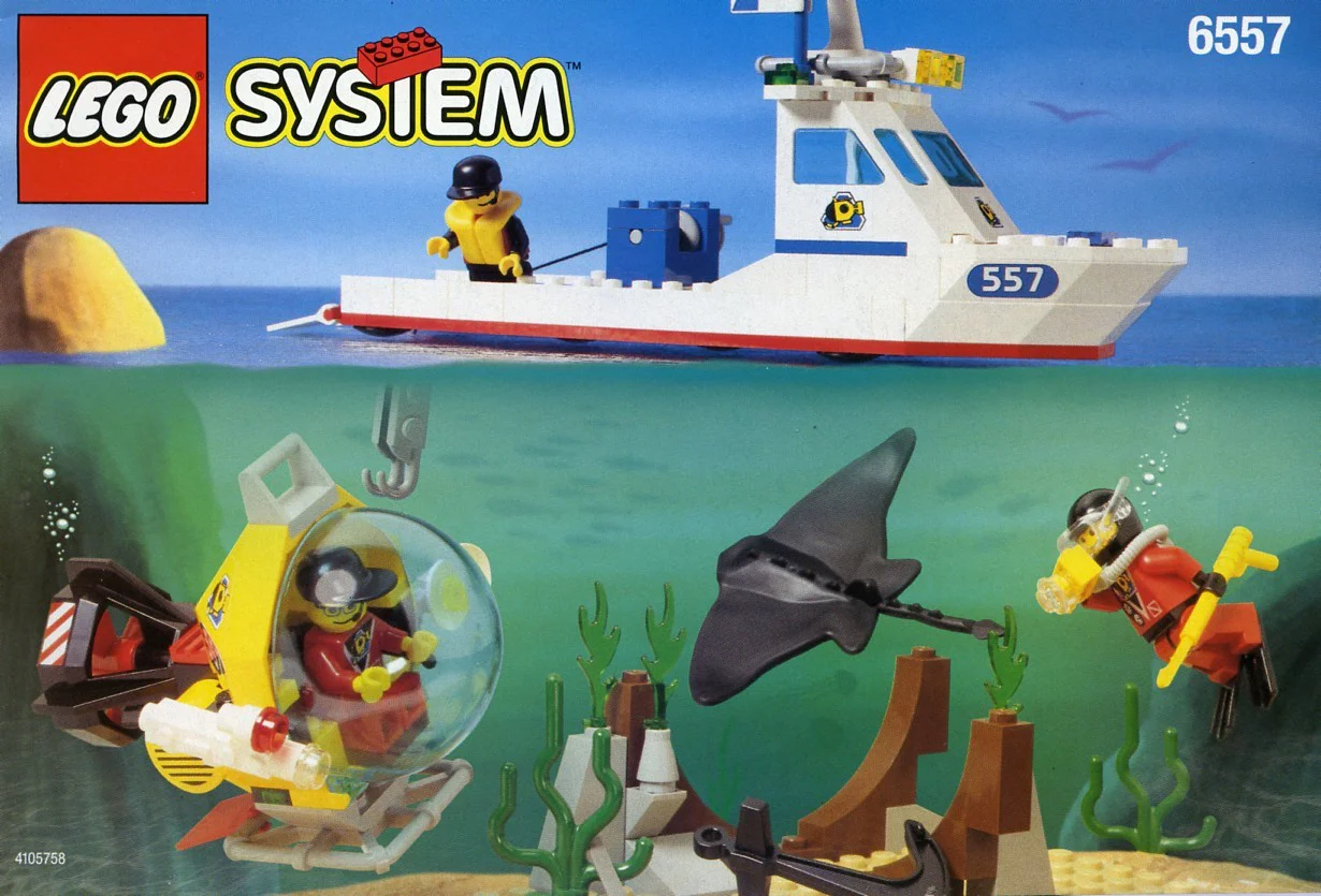 Dive: Deep sea treasure hunt 乐高 LEGO 6557 image 1