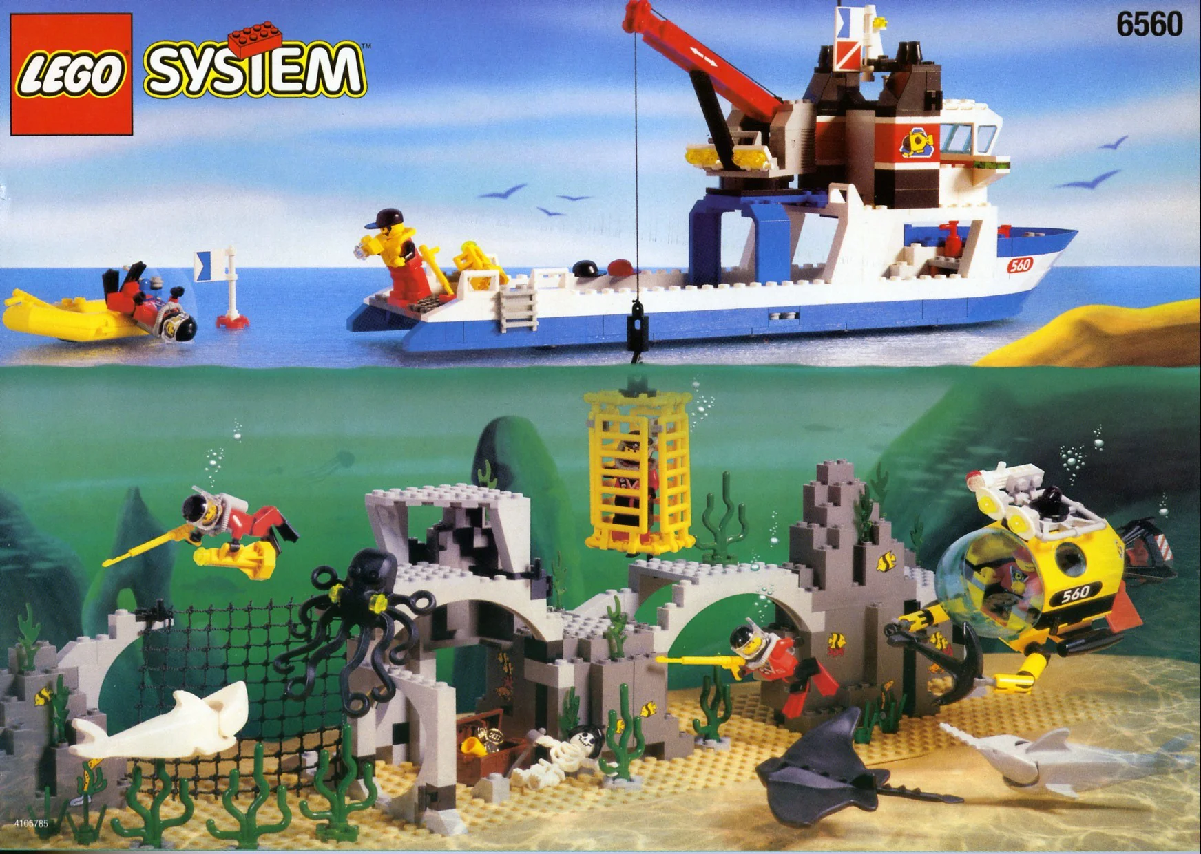 Dive: Deep sea exploration 乐高 LEGO 6560 image 1