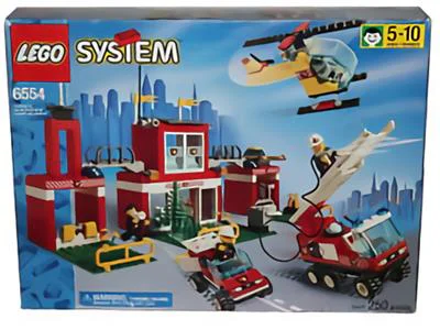 Fire: Fire Department 乐高 LEGO 6554 image 3