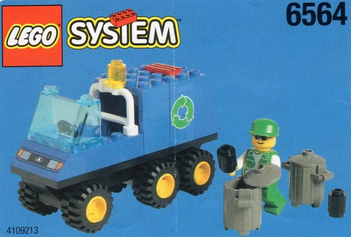 Public maintenance: resource recovery truck 乐高 LEGO 6564 image 1