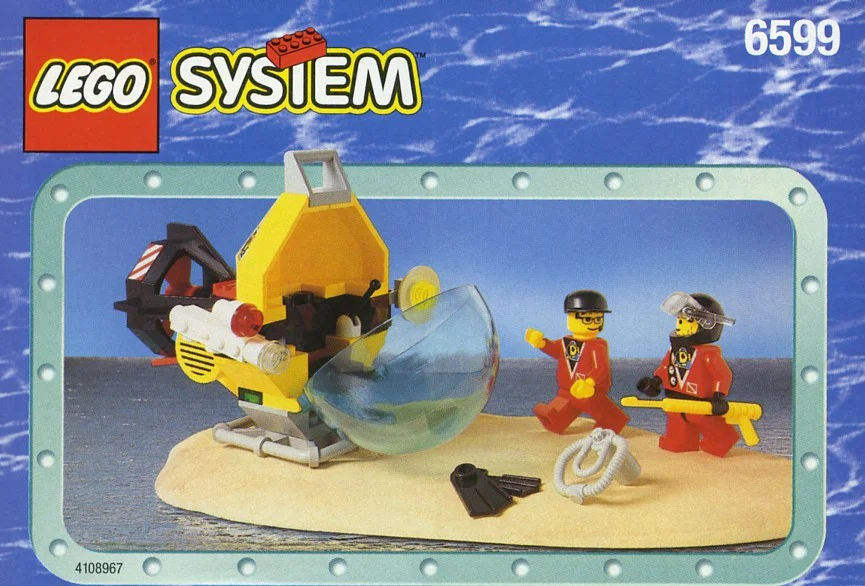 Diving: Shark attacks 乐高 LEGO 6599