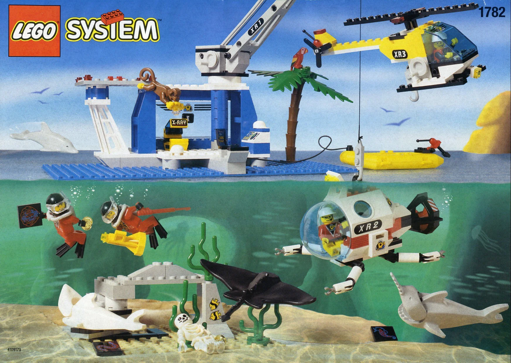 Dive: Submarine exploration stations 乐高 LEGO 1782 image 1