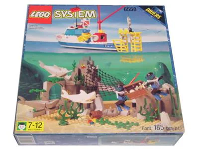 Scuba diving: Shark cage 乐高 LEGO 6558 image 4