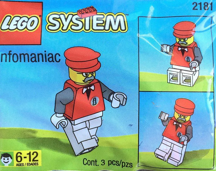Special edition: The Message Man 乐高 LEGO 2181