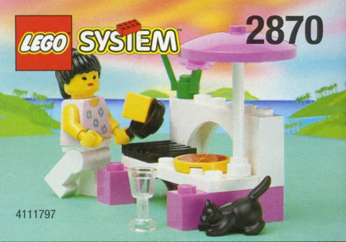 HOLIDAY PARADISE: HAPPY HOLIDAY BBQ 乐高 LEGO 2870
