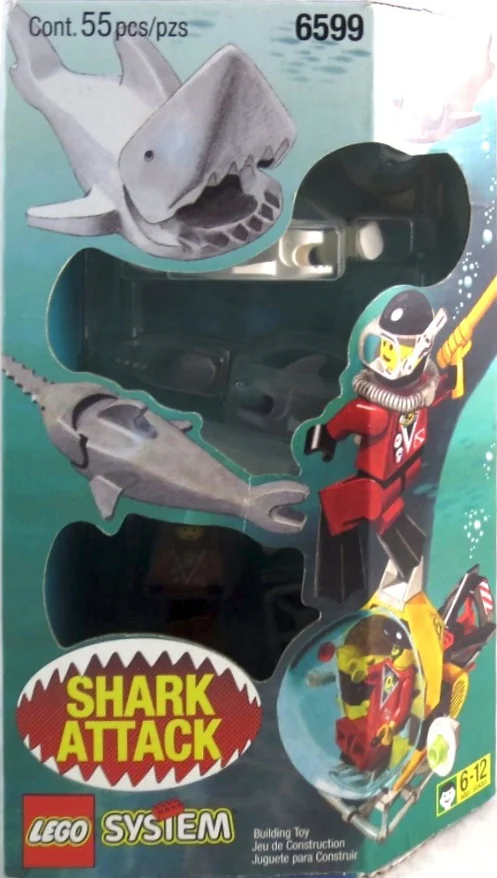 Diving: Shark attacks 乐高 LEGO 6599 image 1