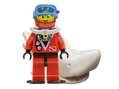 Scuba diving: Scuba divers and sharks 乐高 LEGO 2871 image 1