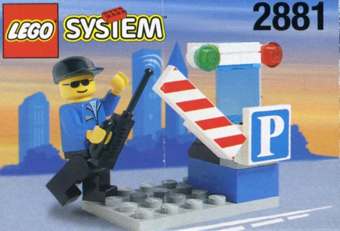 Vehicles: garage gates 乐高 LEGO 2881