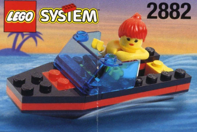 Boat: Speedboat 乐高 LEGO 2882 image 2