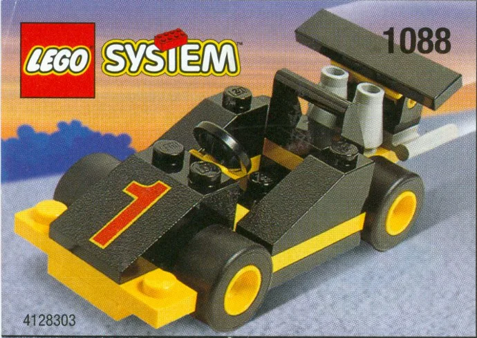 Formula Racing: Grand Prix Car, Black Car 乐高 LEGO 1088 image 2