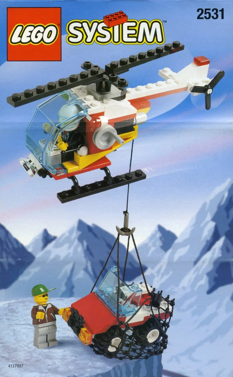Special edition: rescue helicopters and jeeps 乐高 LEGO 2531 image 1