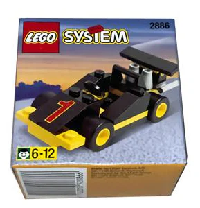 Formula Racing: Grand Prix Car, Black Car 乐高 LEGO 1088 image 4