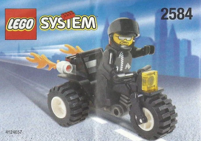 Special edition: Motorcycle Knight 乐高 LEGO 2584 image 1