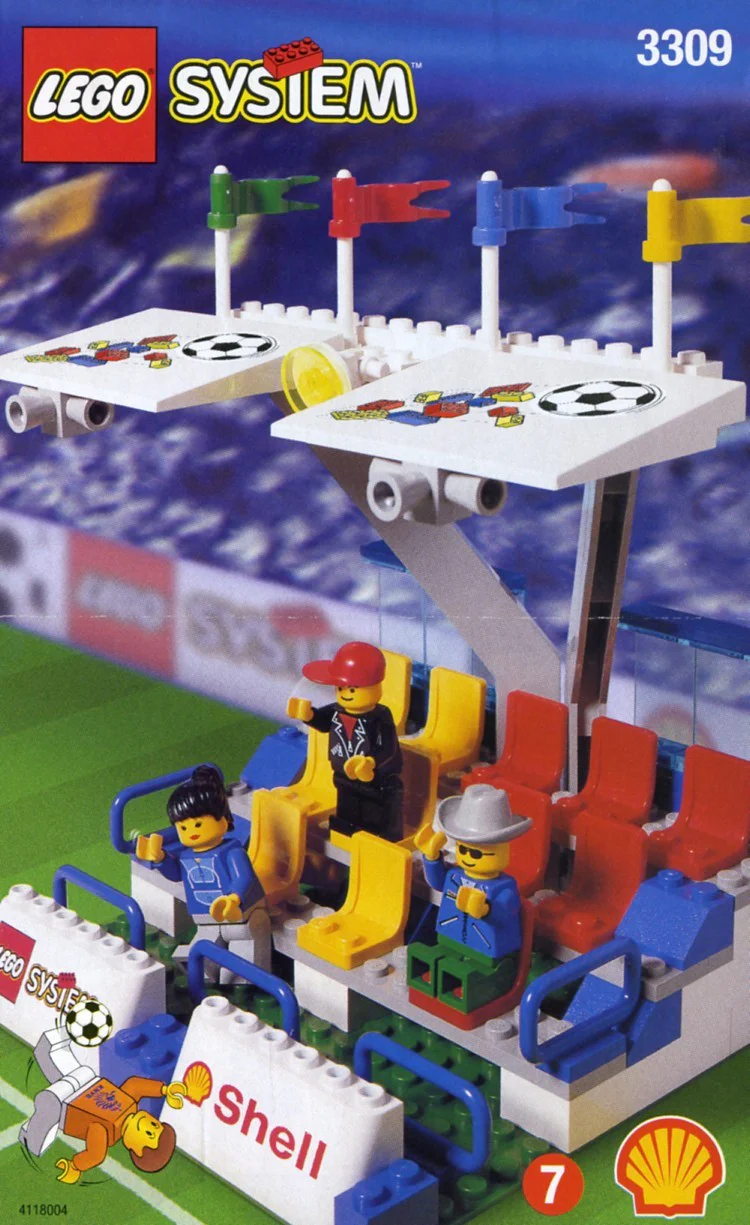 Football: the stadium watch 乐高 LEGO 3309
