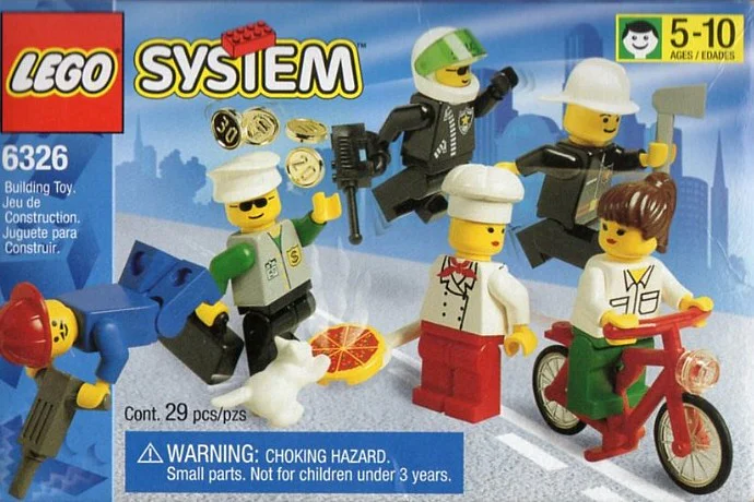 Town residents 乐高 LEGO 6326