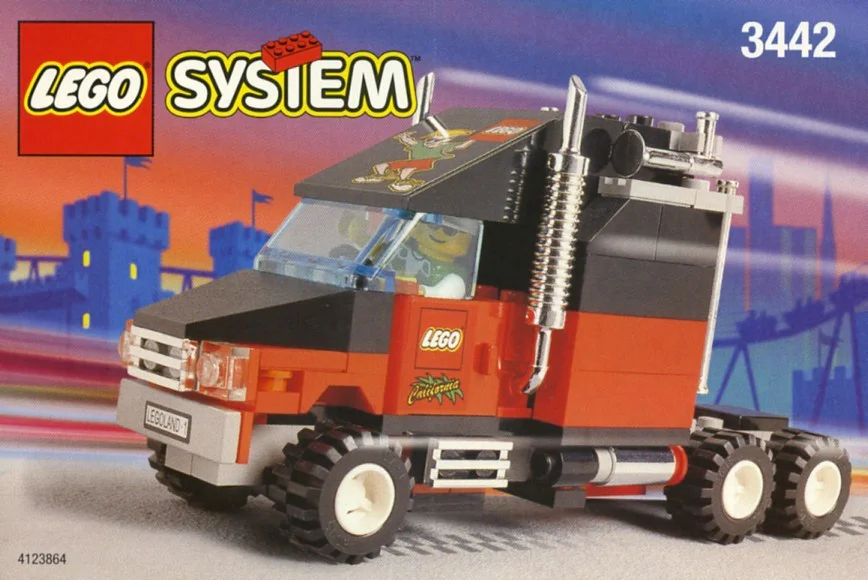 Truck, Legoland, California 乐高 LEGO 3442 image 1