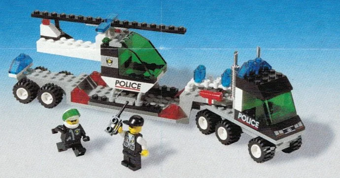 Police: police transport helicopters 乐高 LEGO 6328 image 1