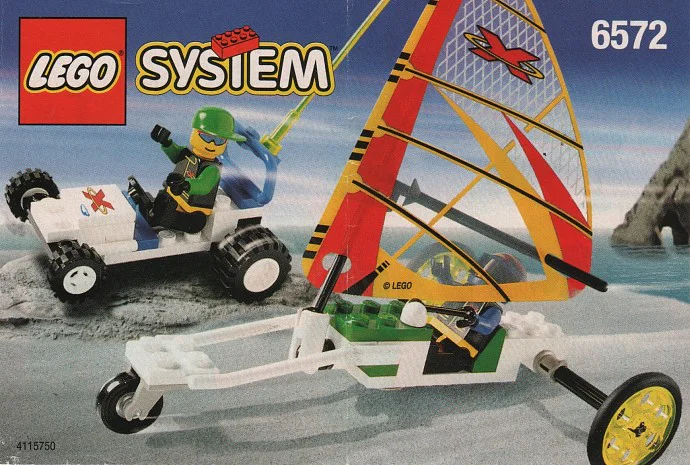 Extreme exercise: Beach surfers 乐高 LEGO 6572