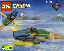 Extreme movement: rocket speedboat