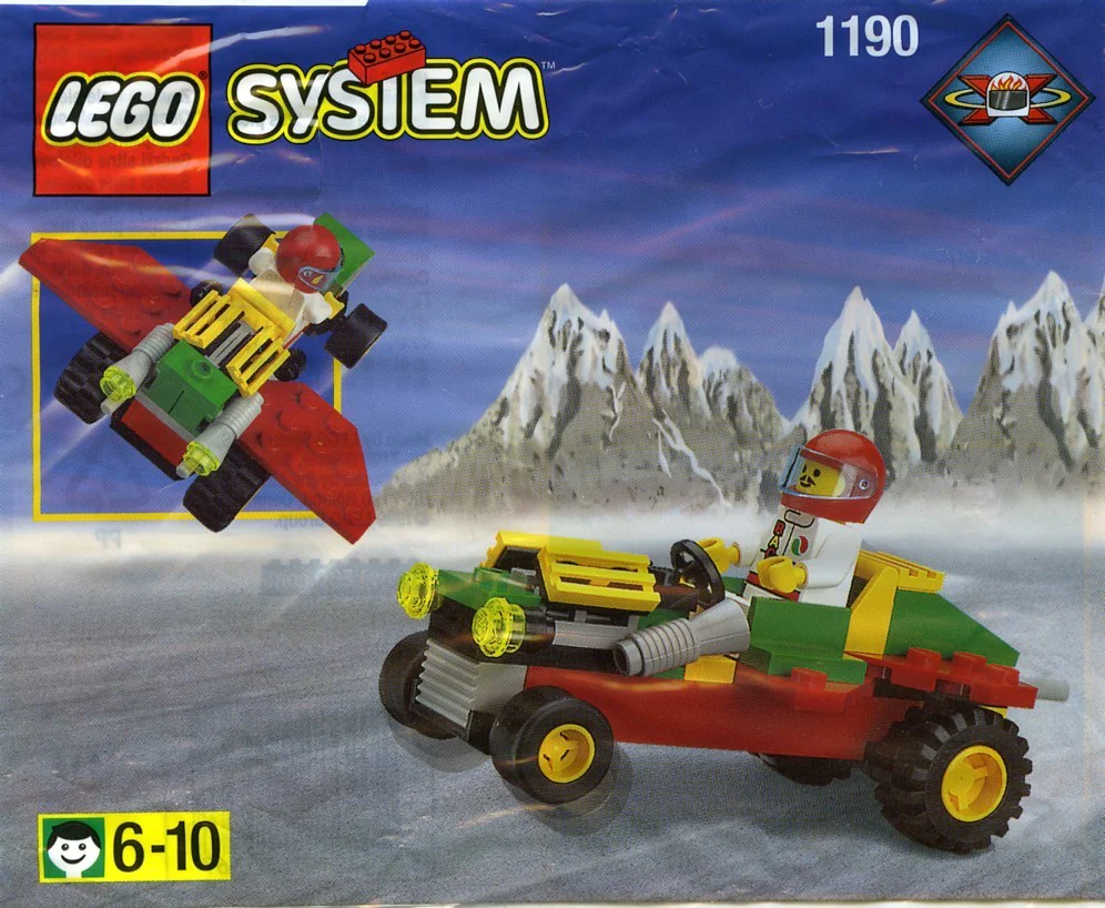 Extreme Sports: Retro Off-Road Vehicle 乐高 LEGO 1190