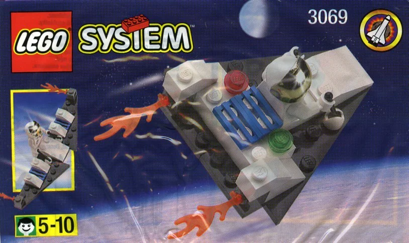 Space Station: Space Exploration Vessel, Cosmic Wing, Spacecraft 乐高 LEGO 1266 image 2