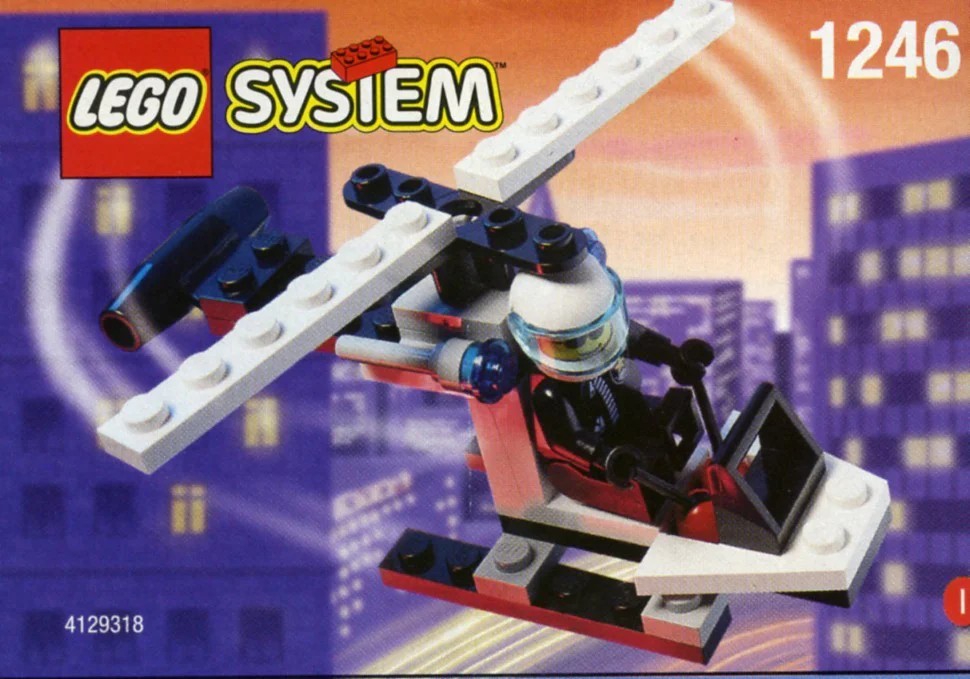 City: Helicopter LEGO 1246 image 1