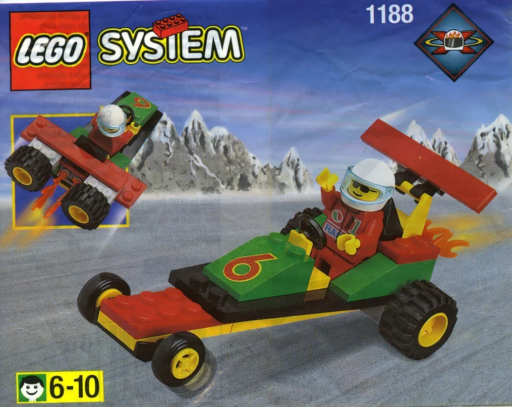 Extreme motion: Flaming Equation Racer 乐高 LEGO 1188 image 1