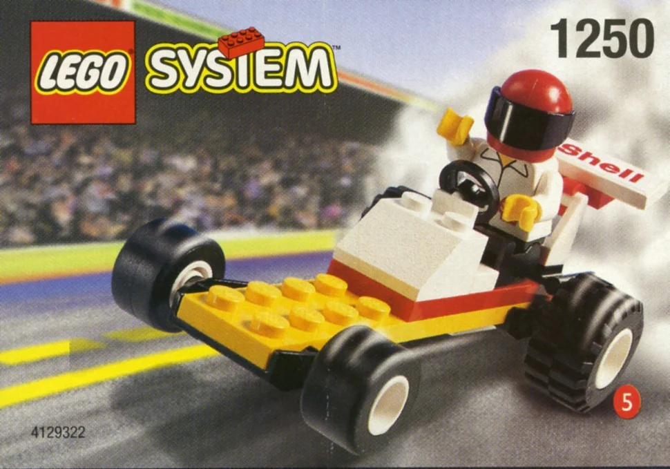 Cities: high-speed racing 乐高 LEGO 1250 image 1