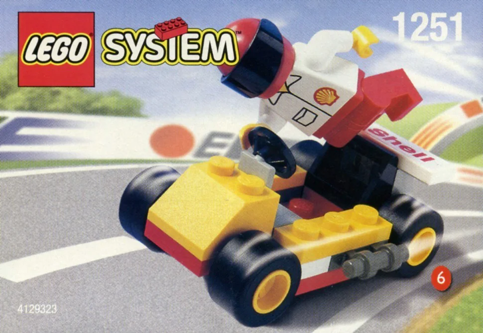 City: Go-kart 乐高 LEGO 1251 image 1