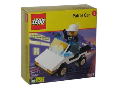 City: patrol vehicle 乐高 LEGO 1247 image 2