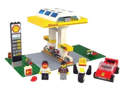 Caltex: Caltex petrol station 乐高 LEGO 1256