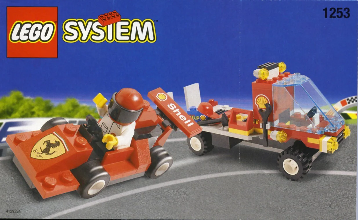 Shell: Shell Racing Transport Truck 启蒙 QMAN/ENLIGHTEN/Keeppley 401 image 1