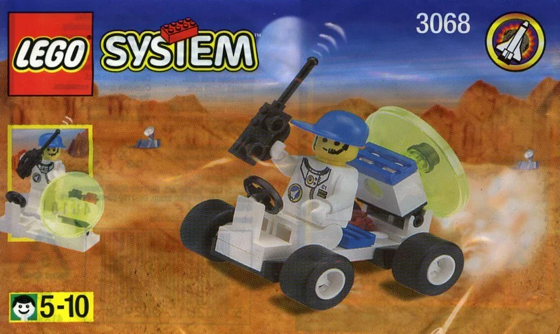 Space Station: Lunar Roving Car, Radar Roving Car 乐高 LEGO 1265 image 3