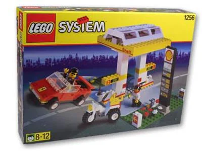 Caltex: Caltex petrol station 乐高 LEGO 1256 image 2